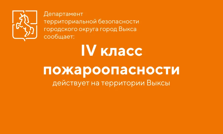 В Выксе установился IV класс пожароопасности
